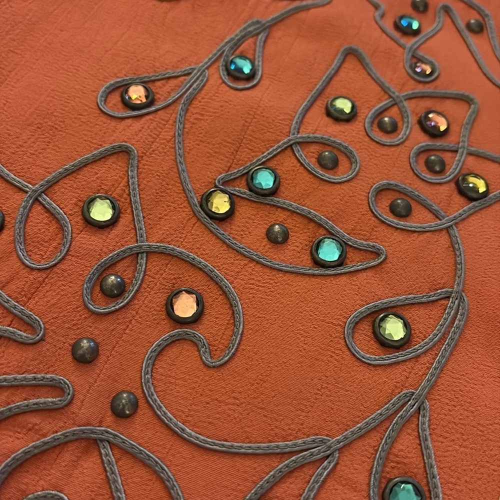 Double D Ranchwear Jewel Studded Vest Melon
Size: XS - Picture 5 of 11